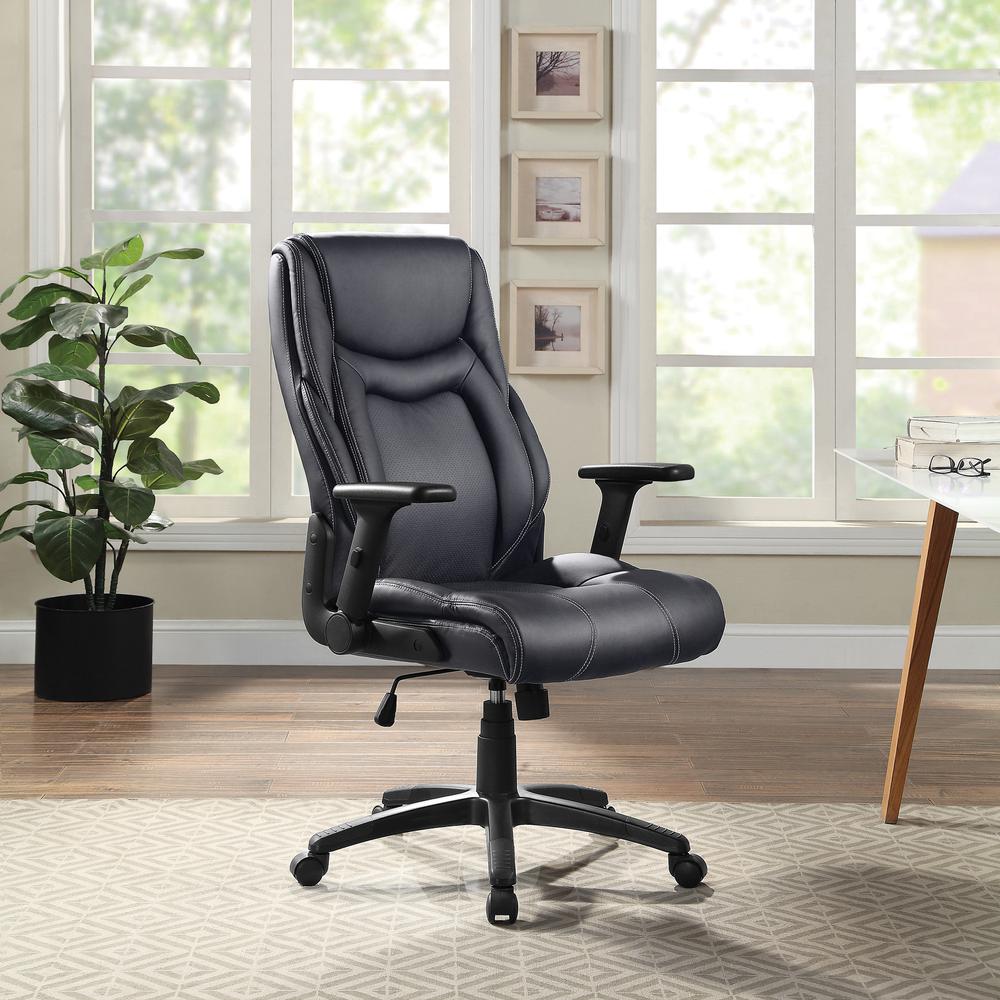 Exec Bonded Lthr Office Chair. Picture 9