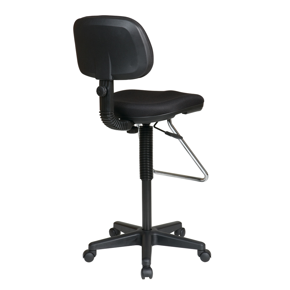 Economical Chair with Chrome Teardrop Footrest. Picture 3