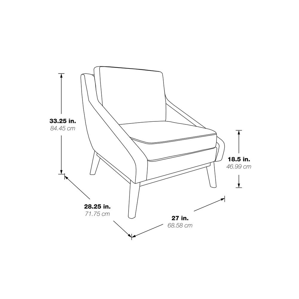 Mid-Century Club Chair. Picture 7