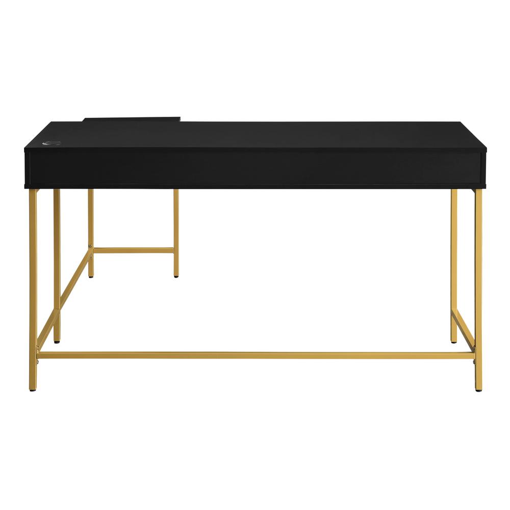 Modern Life Desk in Black. Picture 5