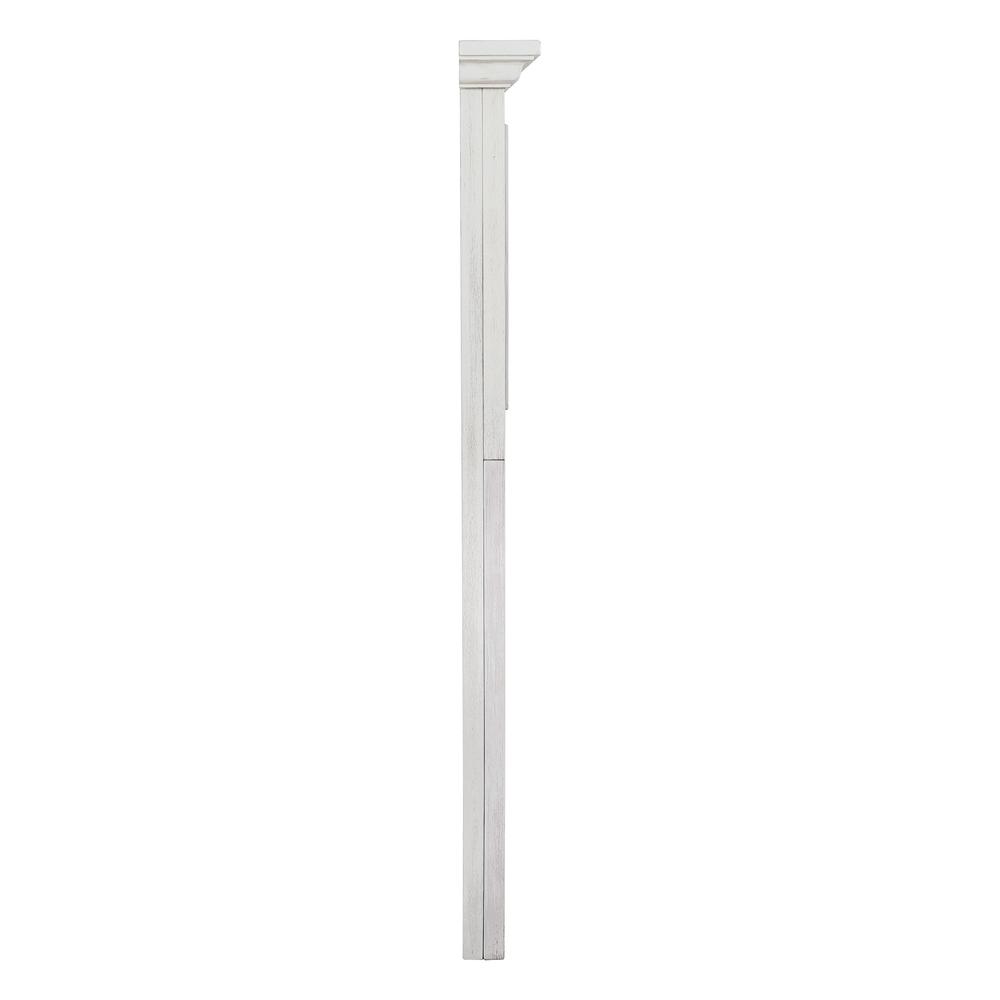 Farmhouse Queen Headboard, Rustic White. Picture 4
