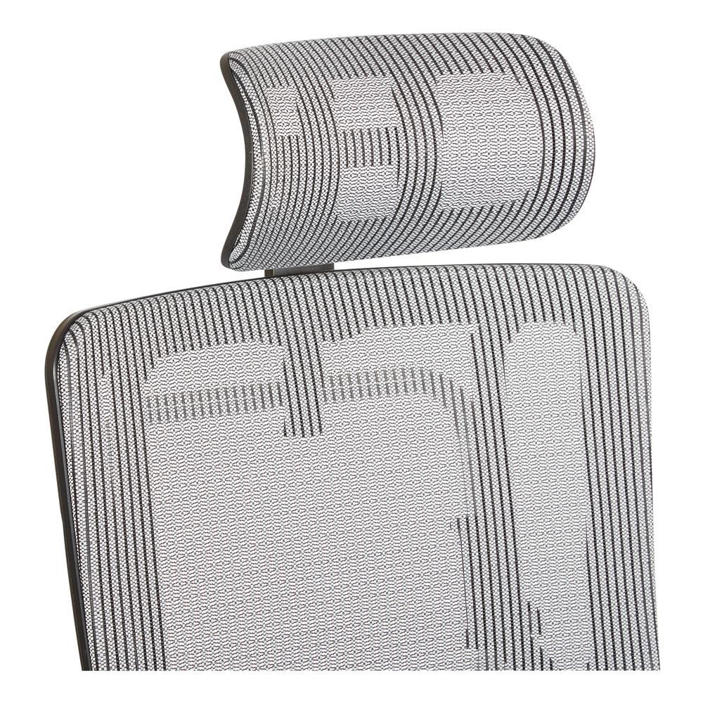 Silver Headrest- Optional for 9966 chair series, HR36S. Picture 1