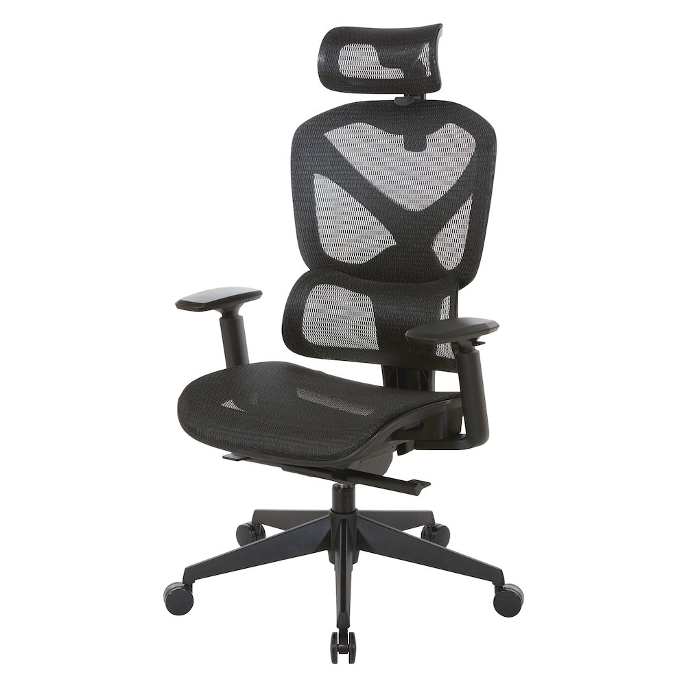 Mesh Back Manager’s Chair with Headrest. Picture 3