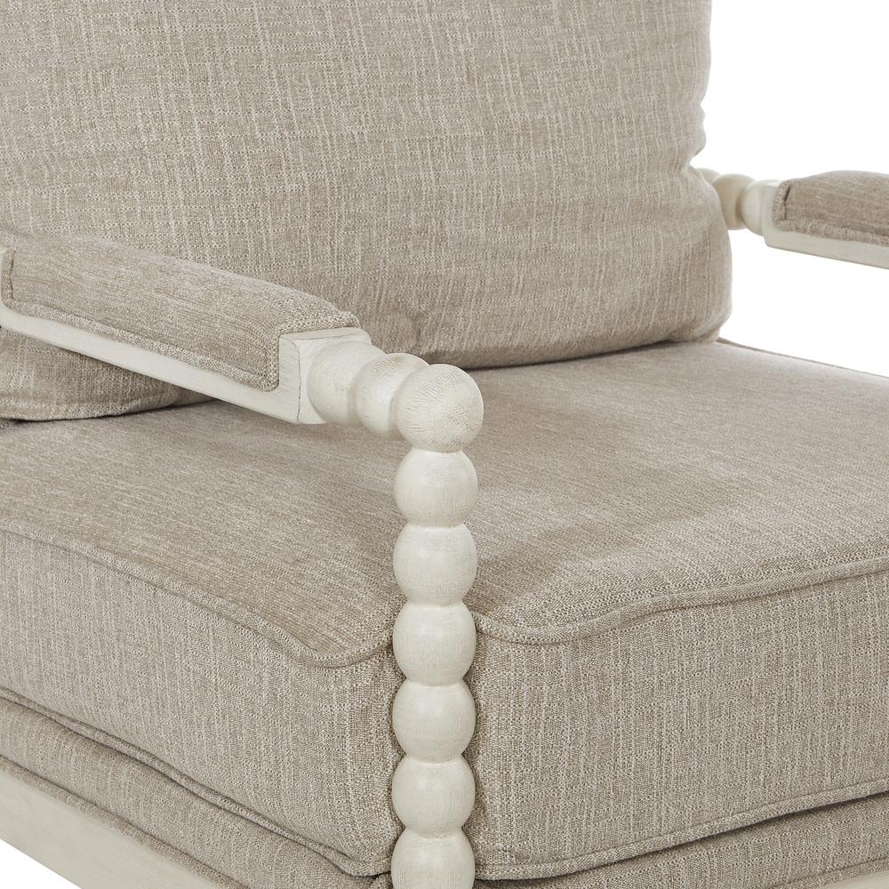 Kaylee Spindle Chair, Beige Linen. Picture 9