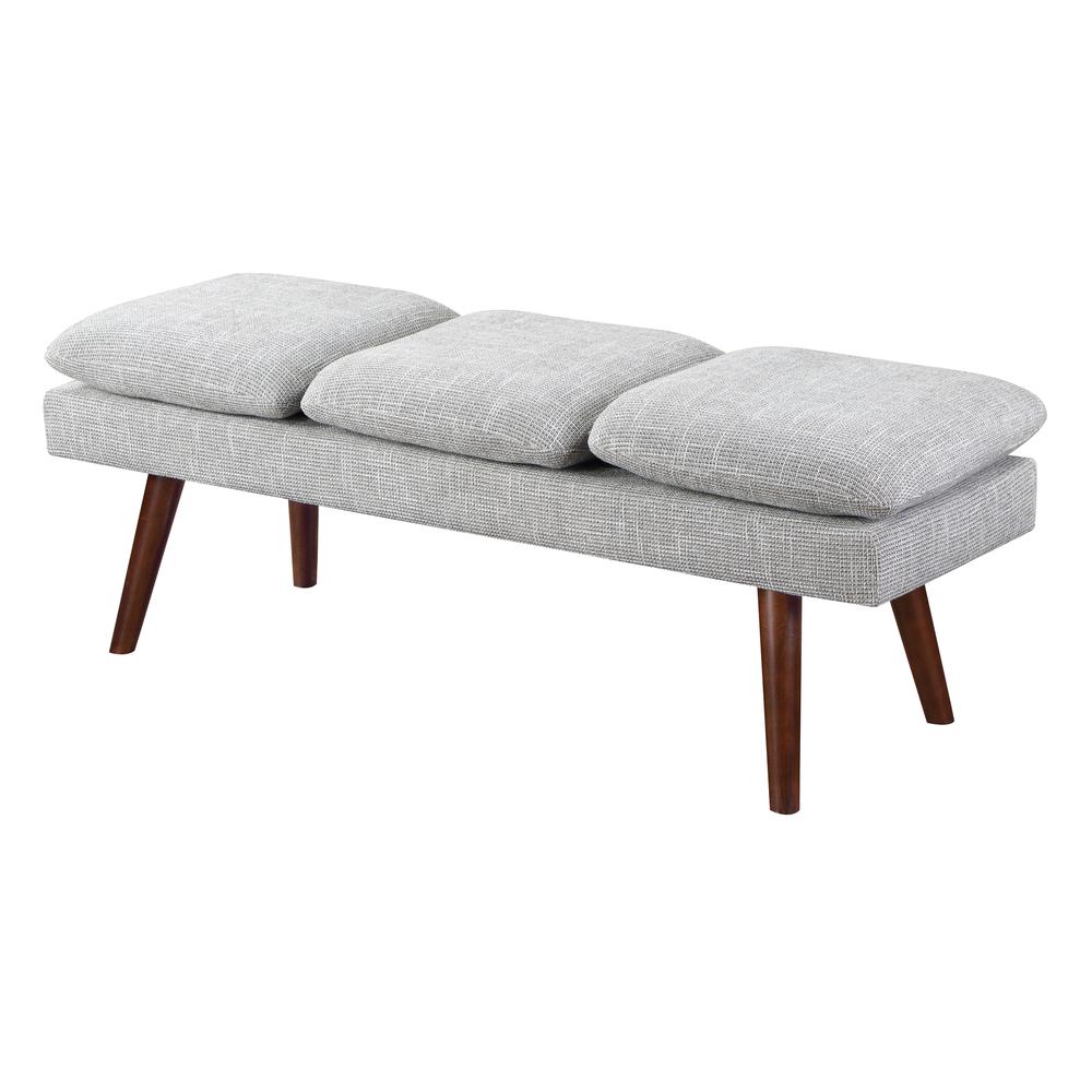 Amanda 54" Mid-Century Bench. Picture 4