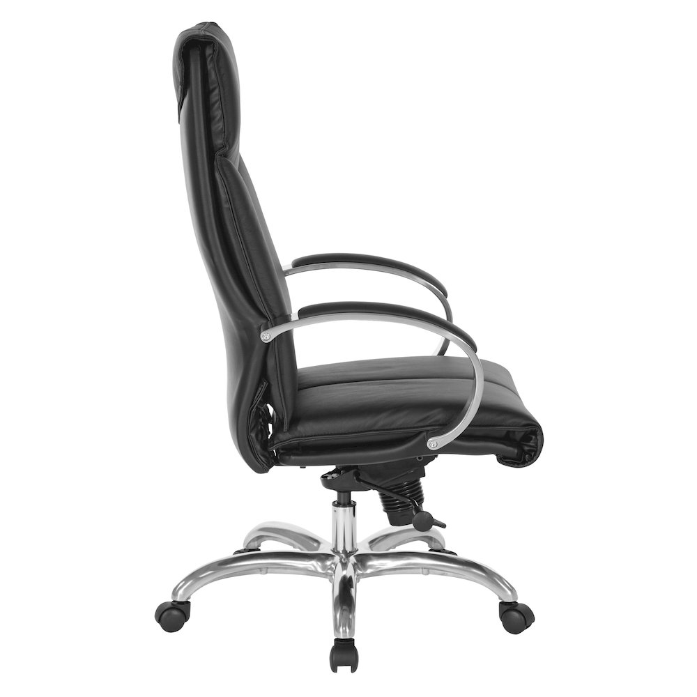 Deluxe High Back Black Chair. Picture 5