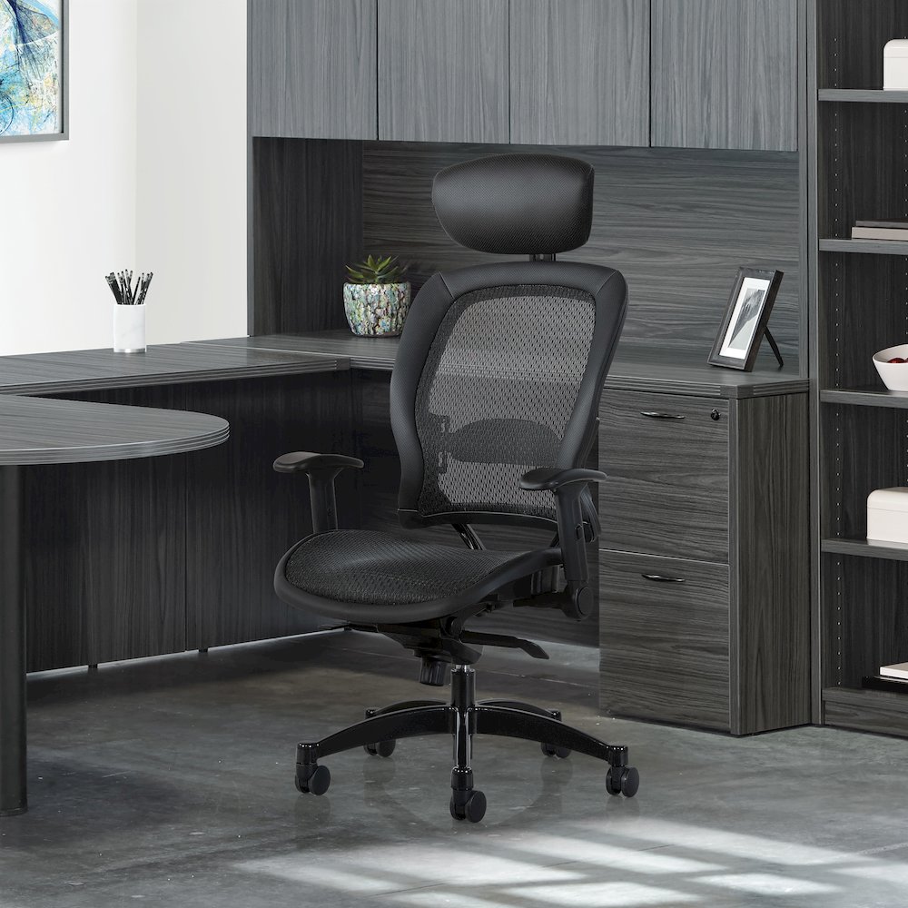 Executive Breathable Mesh Black C. Picture 6