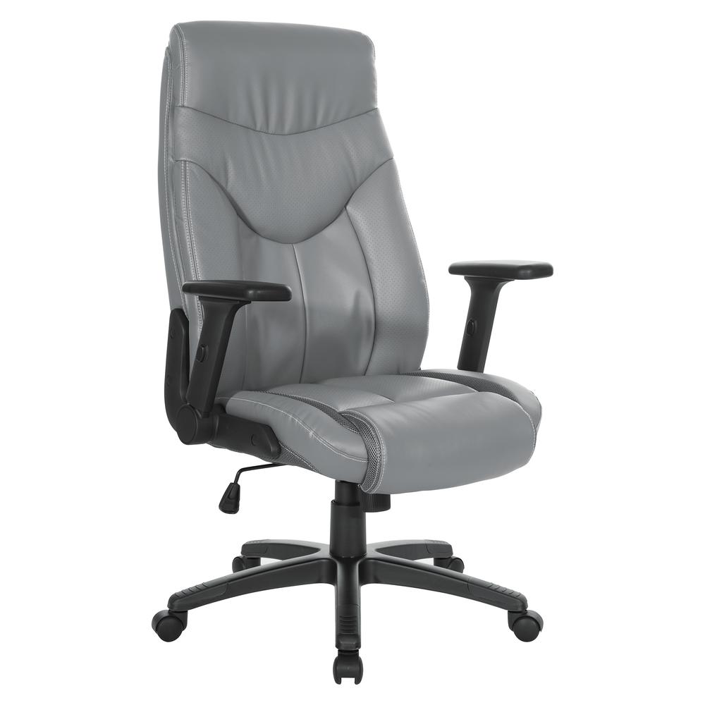 Exec Bonded Lthr Office Chair. Picture 1