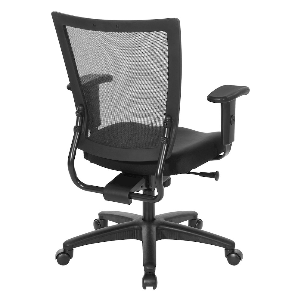 Soft Frame Task Chair Mesh Back in Coal Freeflex Fabric Seat 2 to 1 Mechanism. Picture 5