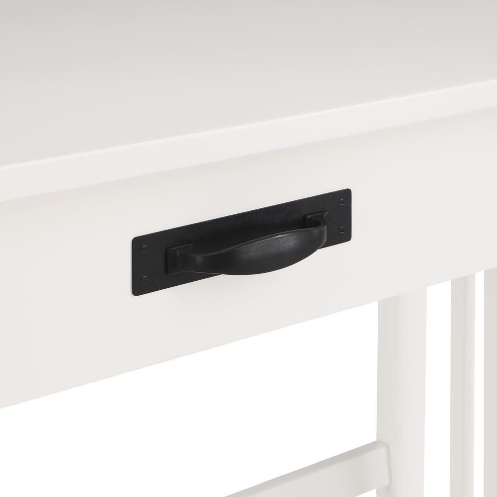 Sierra Writing Desk, White Finish. Picture 11