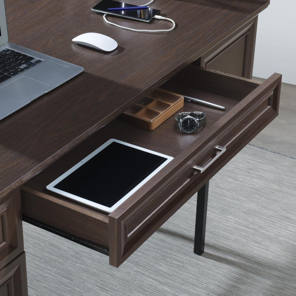 Jefferson Executive Desk W/Power. Picture 6