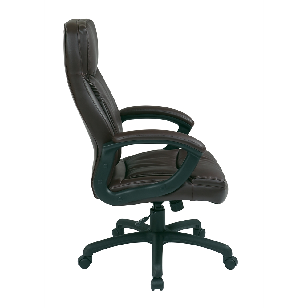 Executive High Back Bonded Leather Chair. Picture 2