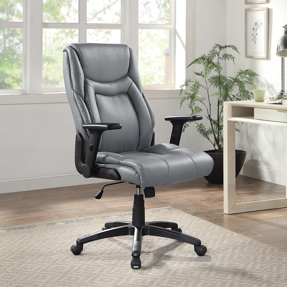 Exec Bonded Lthr Office Chair. Picture 9