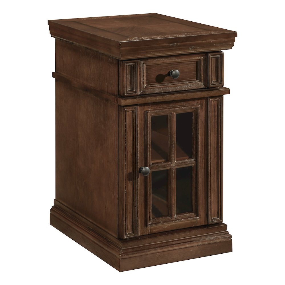 Chair Side Table with Power. Picture 2