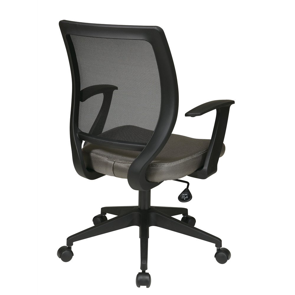 Screen Back Task Chair with "T" Arms. Picture 3