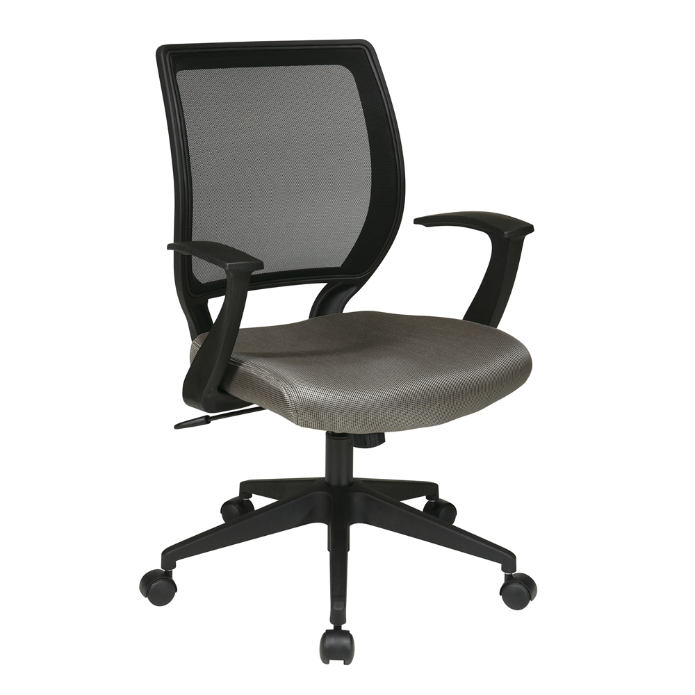 Screen Back Task Chair with "T" Arms. Picture 1