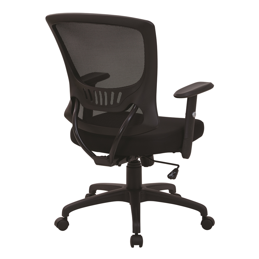 Mesh Back & Seat Locking Tilt Task Chair. Picture 3