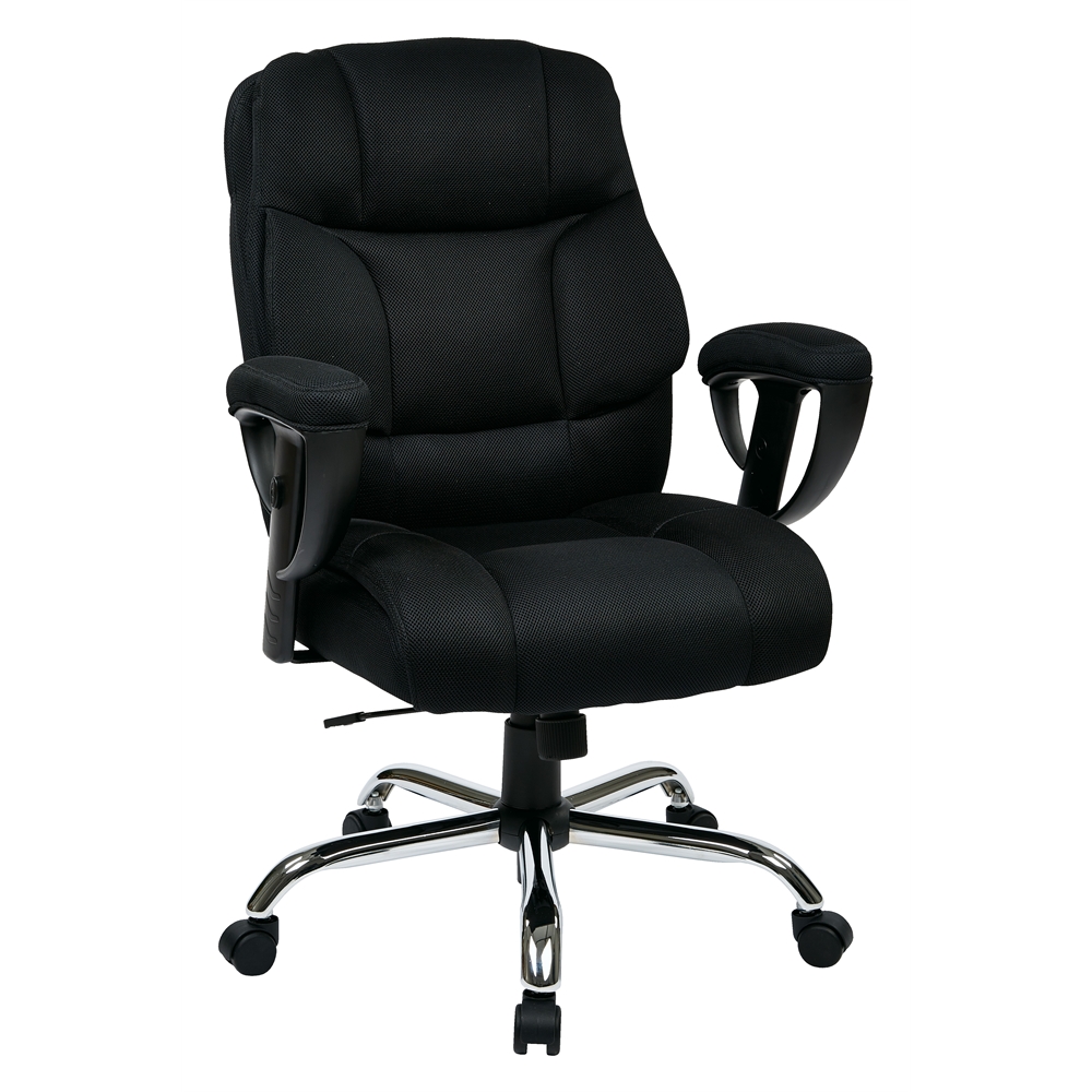 Executive Big Mans Chair with Mesh Seat and Back. Picture 1