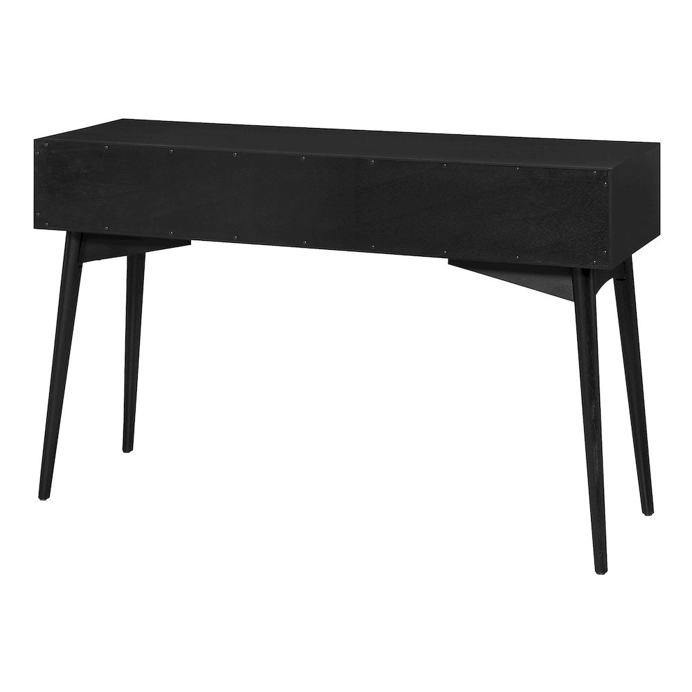 Copenhagen Console Table in Black Finish. Picture 5
