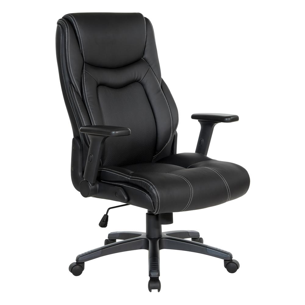 Exec Bonded Lthr Office Chair. Picture 2