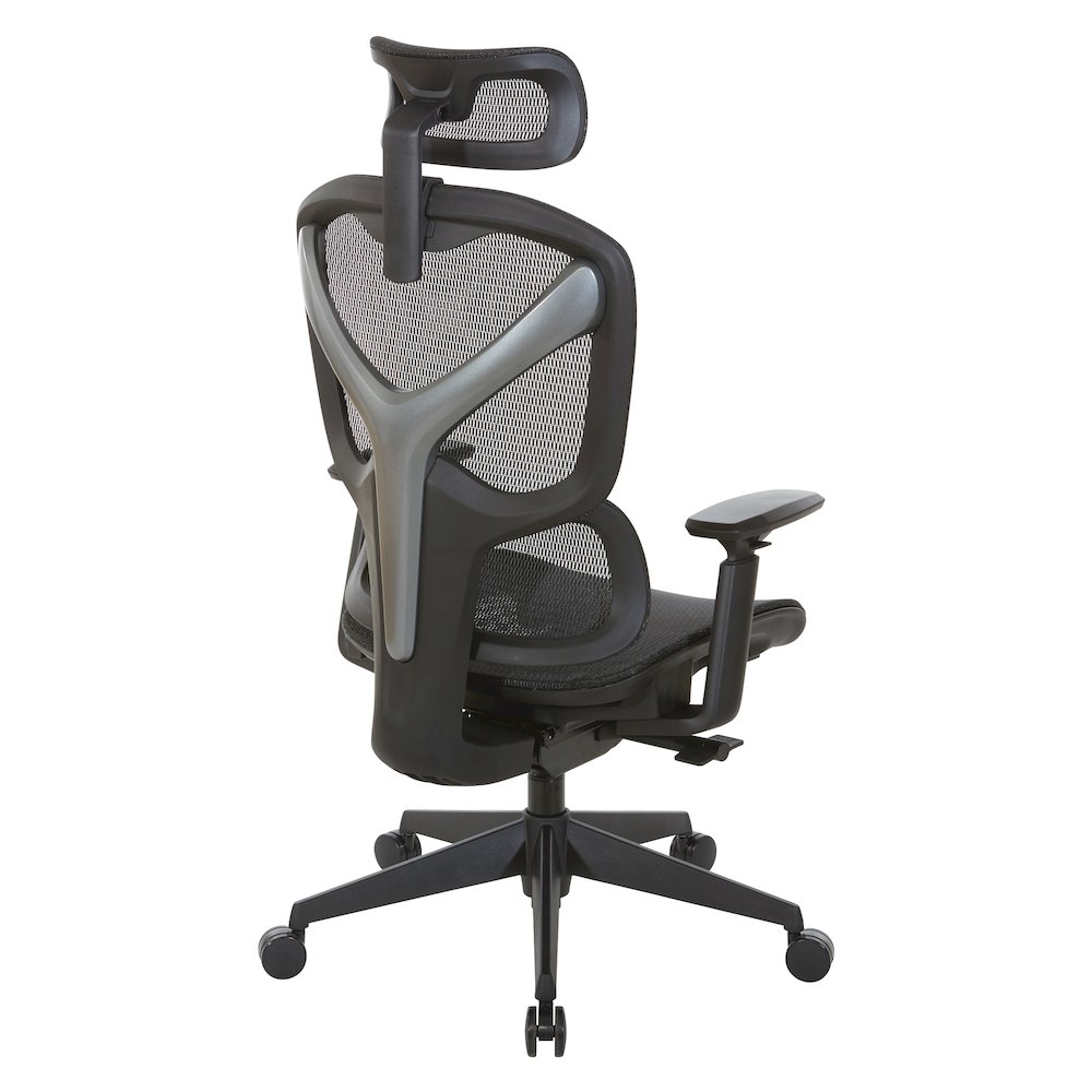 Mesh Back Manager’s Chair with Headrest. Picture 6