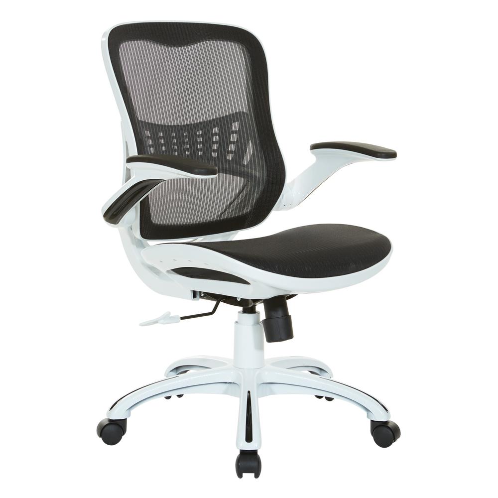 Riley Office Chair with Black Mesh, RLY26-BK. Picture 1