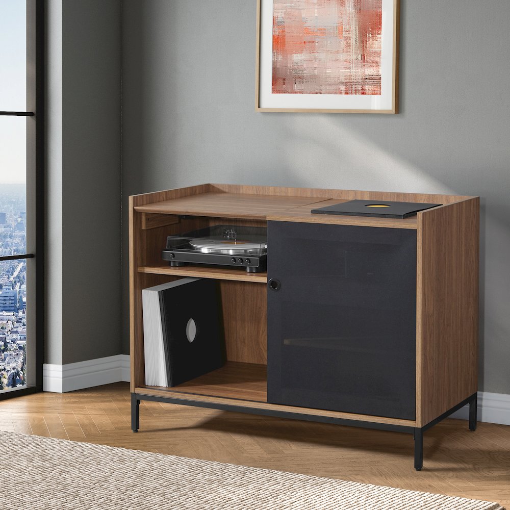 Record Player Stand w/ Album Storag. Picture 8