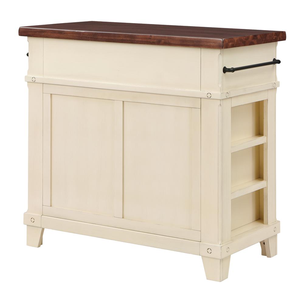 Madison Kitchen Island, White. Picture 5
