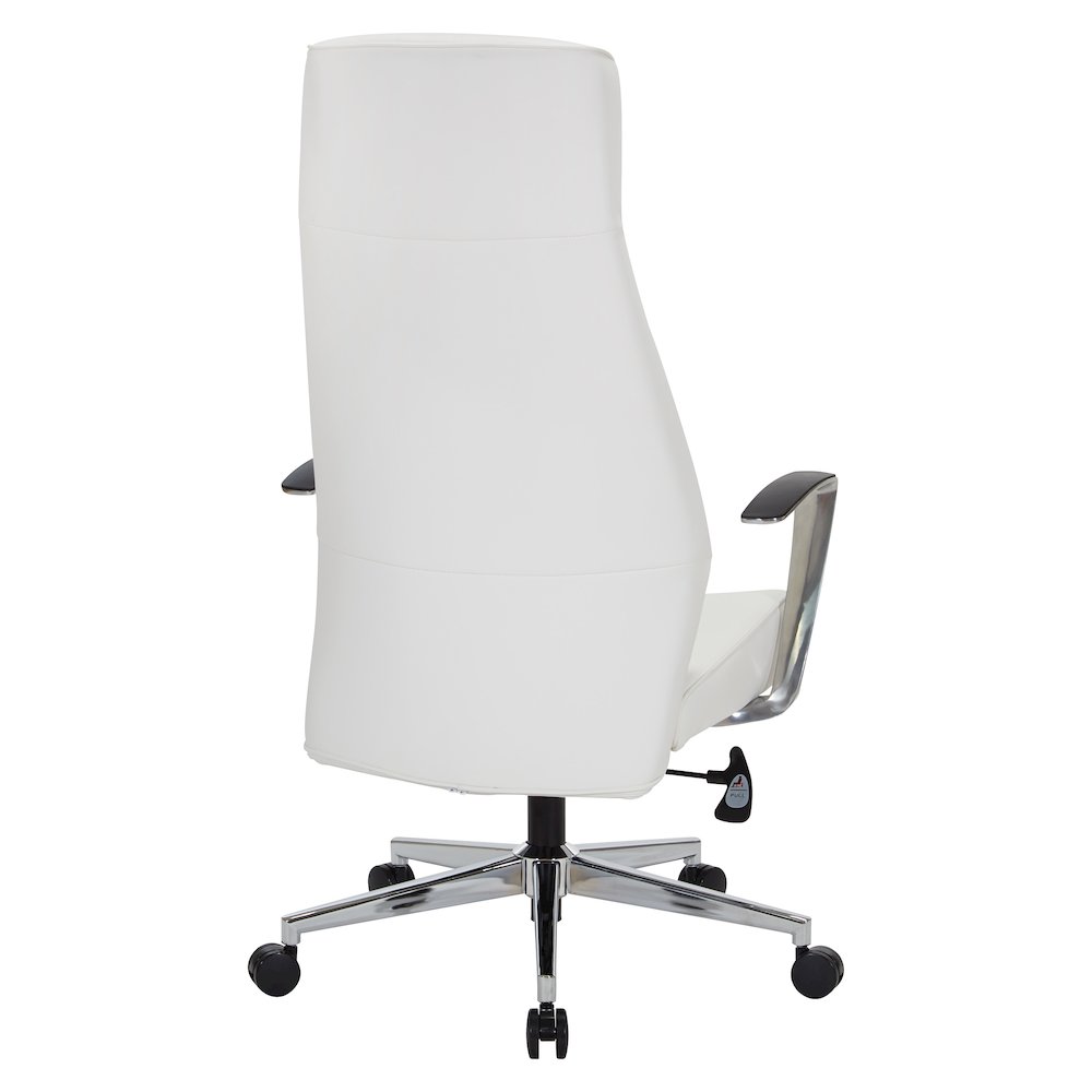 High-Back Ion Technology in Dillon snow Chair with Fixed Padded Aluminum Arms. Picture 5