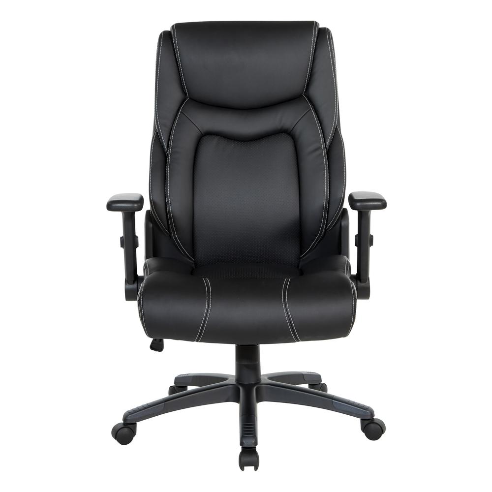 Exec Bonded Lthr Office Chair. Picture 1