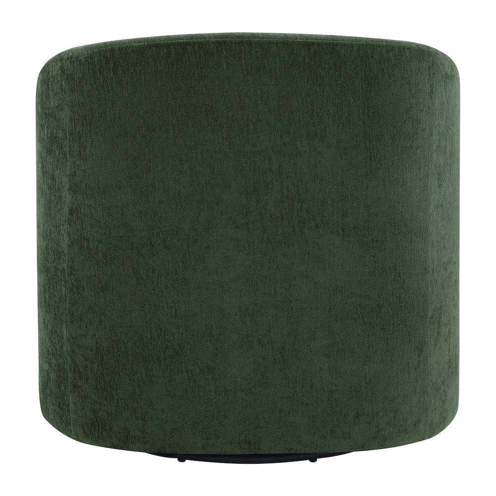 Parker Swivel Tub Chair In Green Fabric. Picture 6