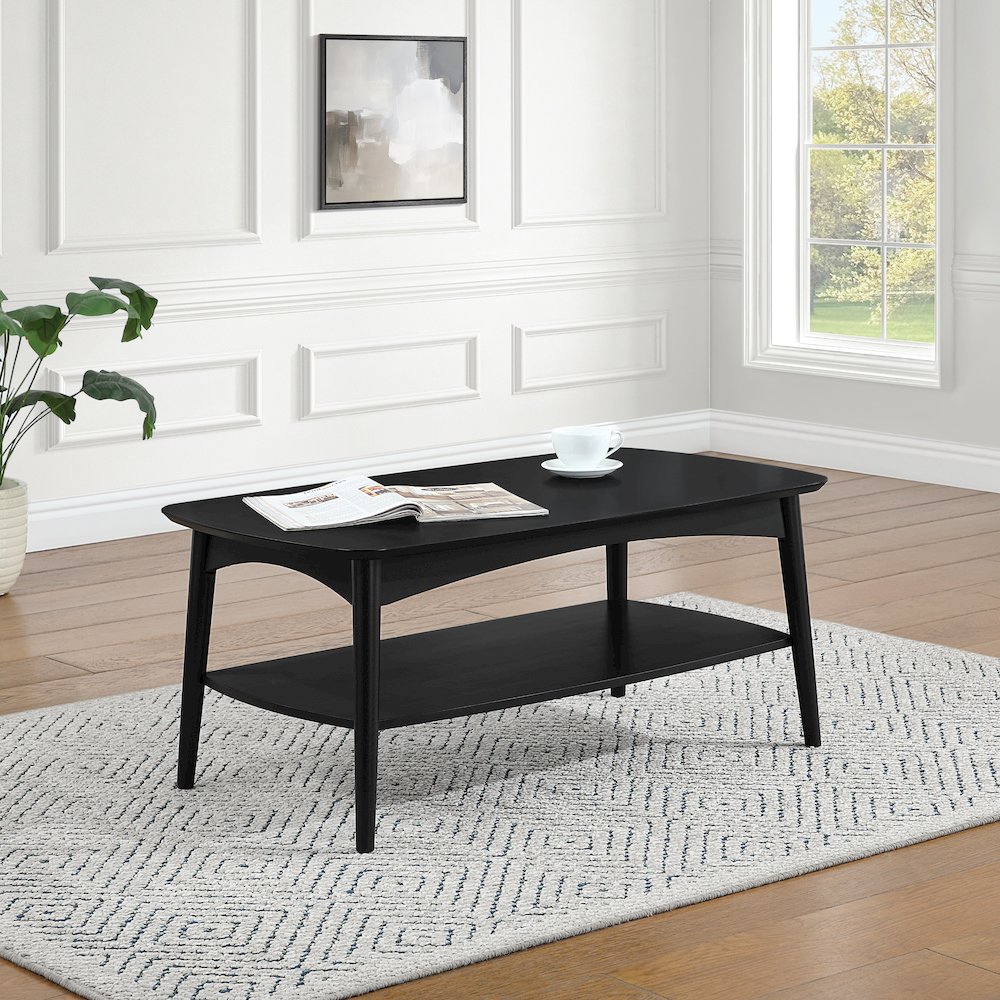 Copenhagen Coffee Table in Black Finish. Picture 7