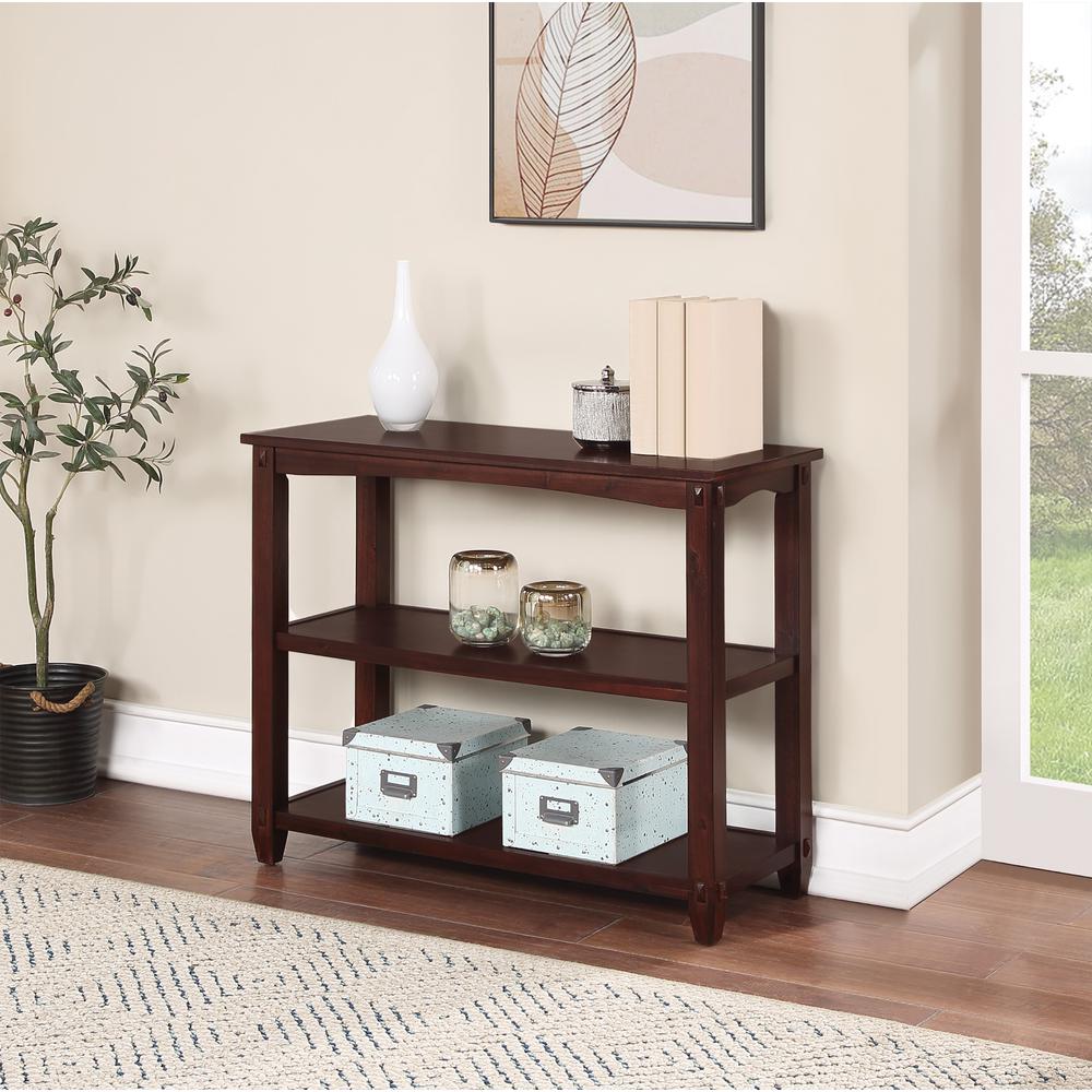 Lane Console Table, Espresso. Picture 6