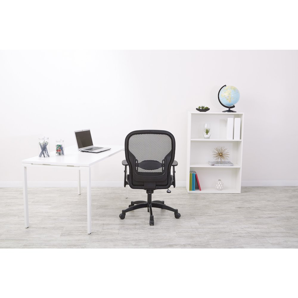 Office Star Space 2300 Matrex Managerial Mid-Back Mesh Chair. Picture 3