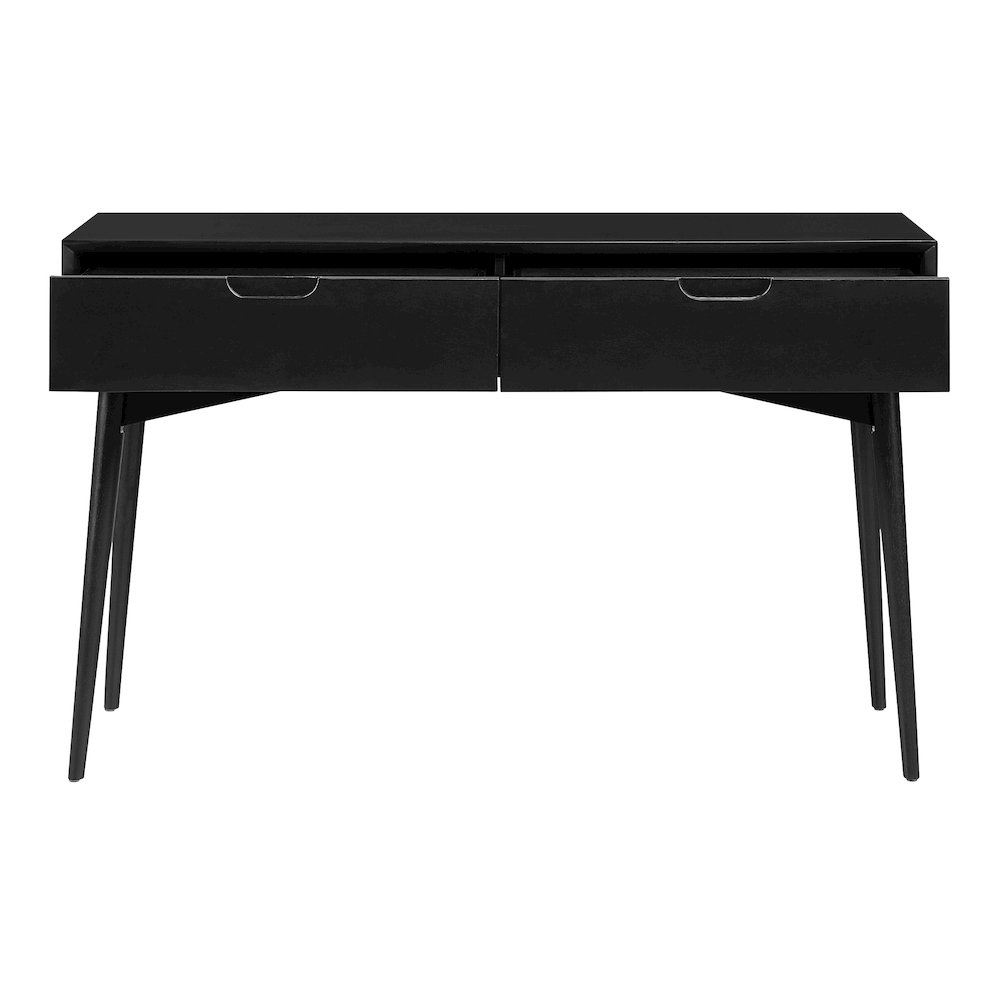 Copenhagen Console Table in Black Finish. Picture 7