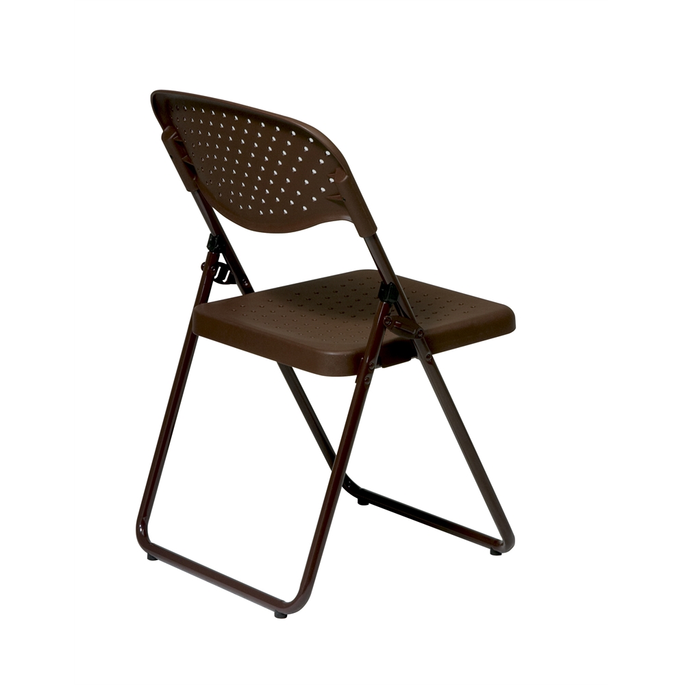 Folding Chair with Plastic Seat and Back. Picture 3