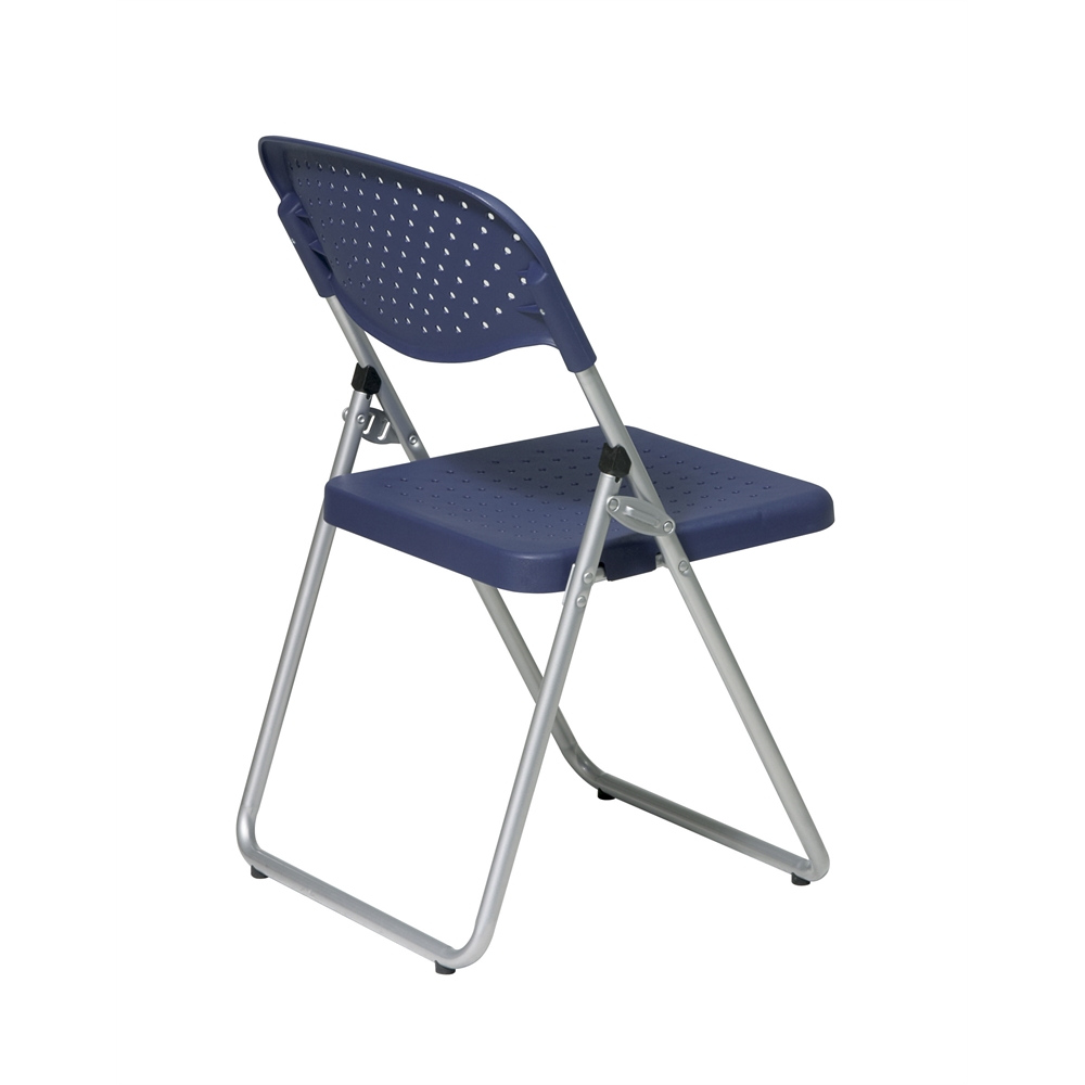 Folding Chair with Plastic Seat and Back. Picture 3