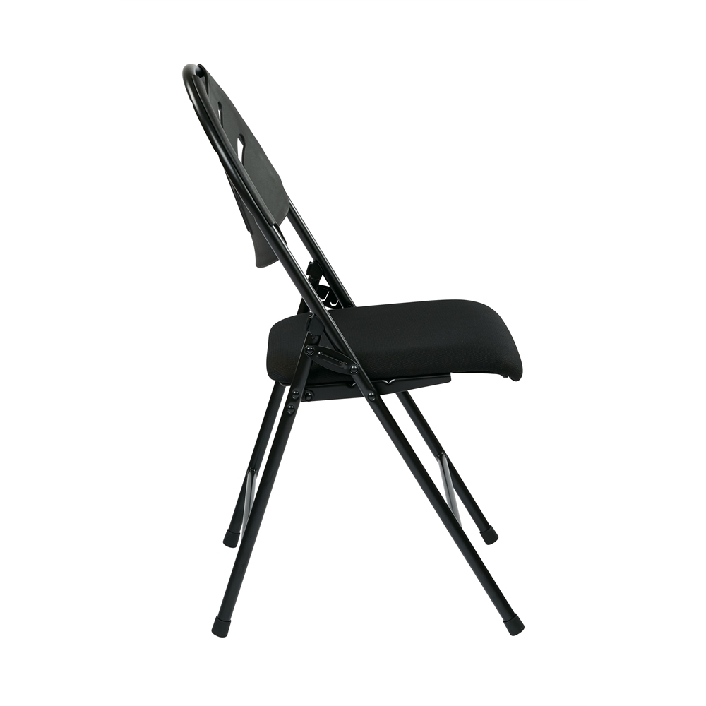 Folding Chair with Plastic Fan Back. Picture 2