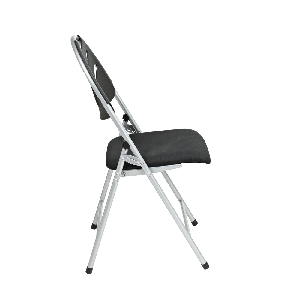 Folding Chair with Plastic Fan Back. Picture 2