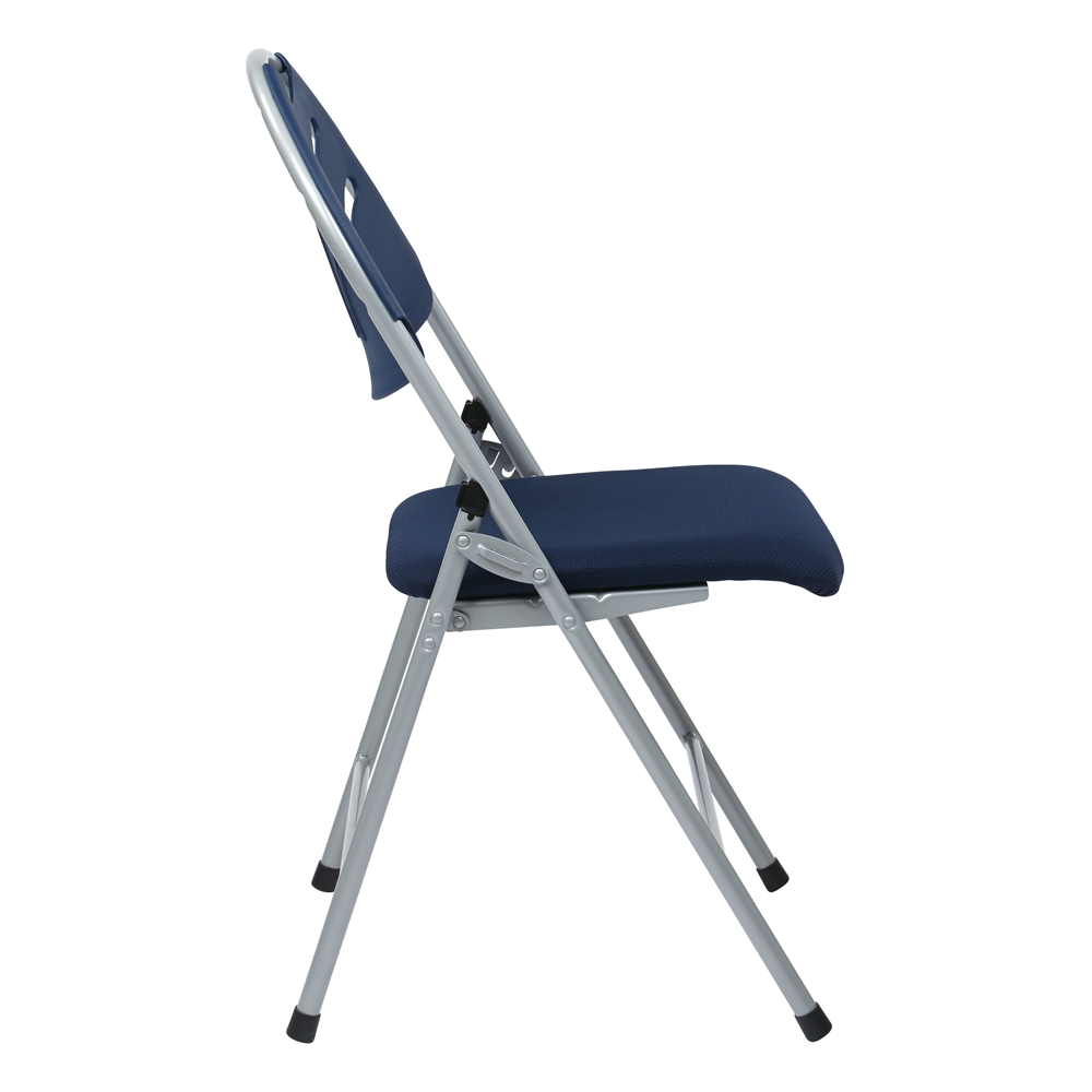 Folding Chair with Plastic Fan Back. Picture 2