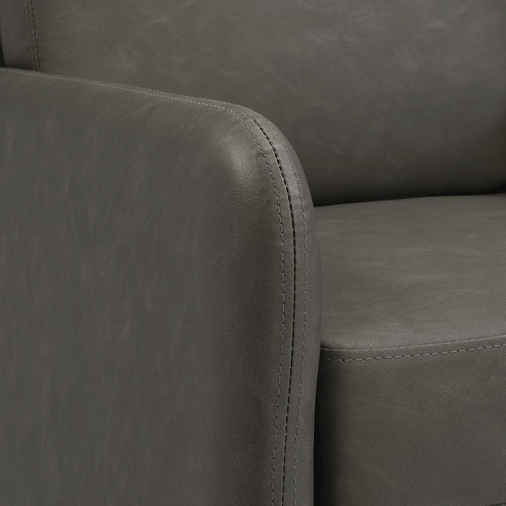 Lounge Sofa in Faux Leather. Picture 7