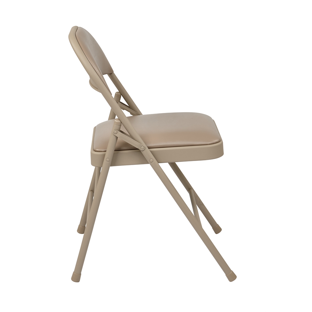 Folding Chair with Vinyl Seat and Back. Picture 2