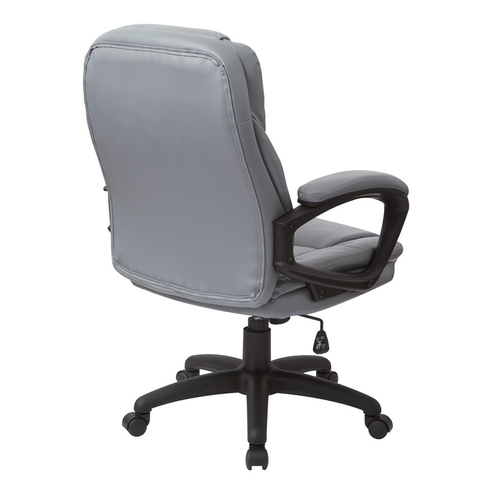 Faux Leather Managers Chair. Picture 3