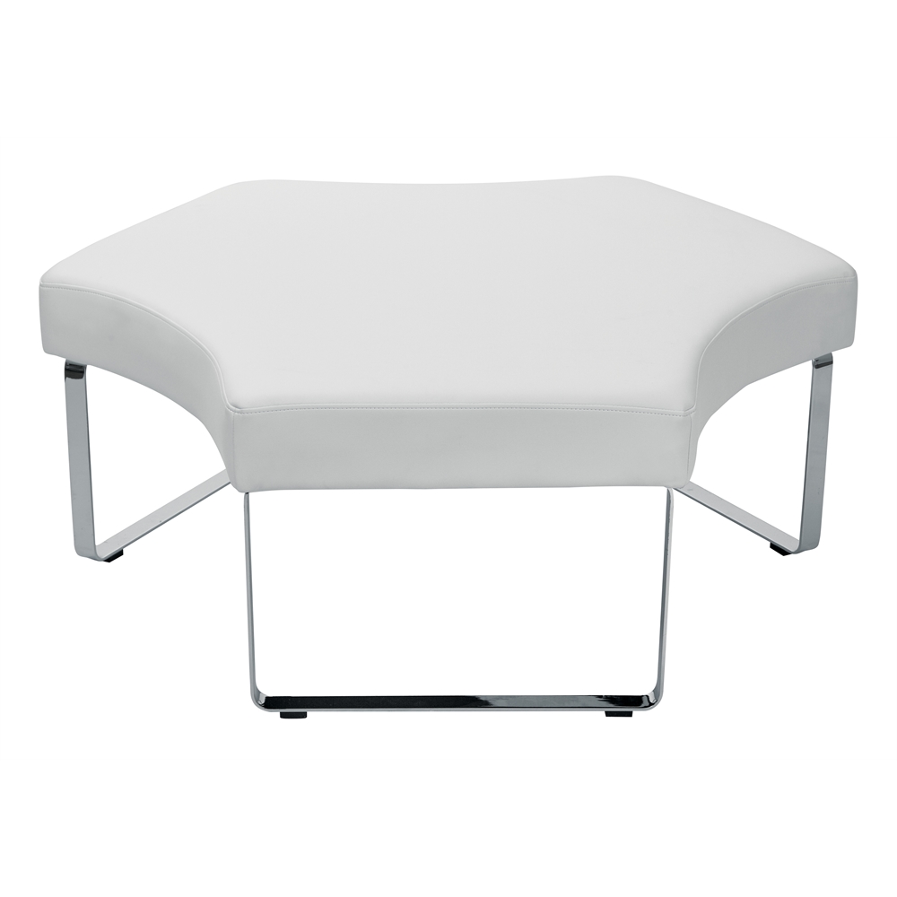 Meetup Lounge Module with Chrome Legs. Picture 1