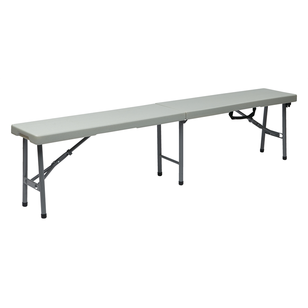 6' Fold in Half Bench. Picture 1