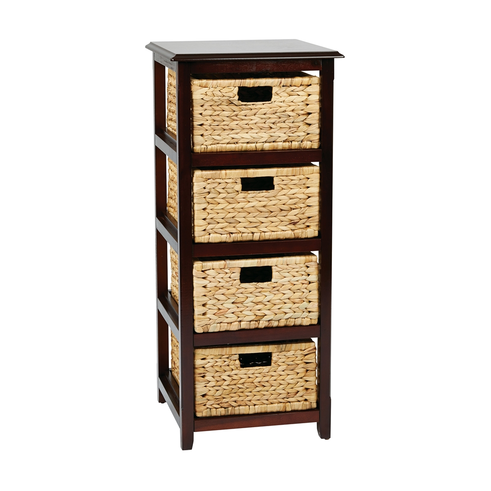 Seabrook Four-Tier Storage Unit. Picture 1