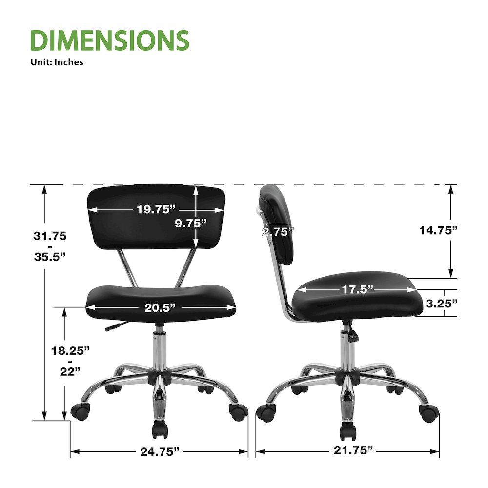 Vista Task Office Chair. Picture 4