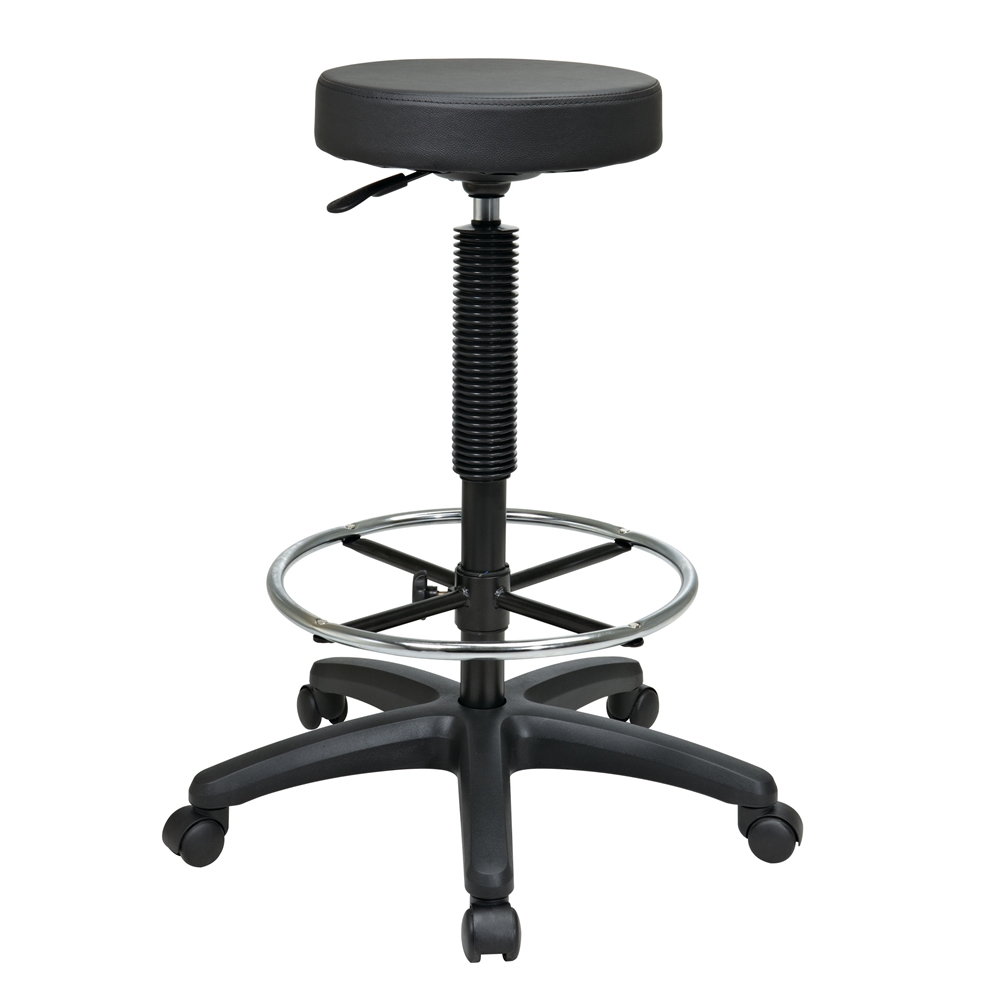 Pneumatic Drafting Chair. Picture 1
