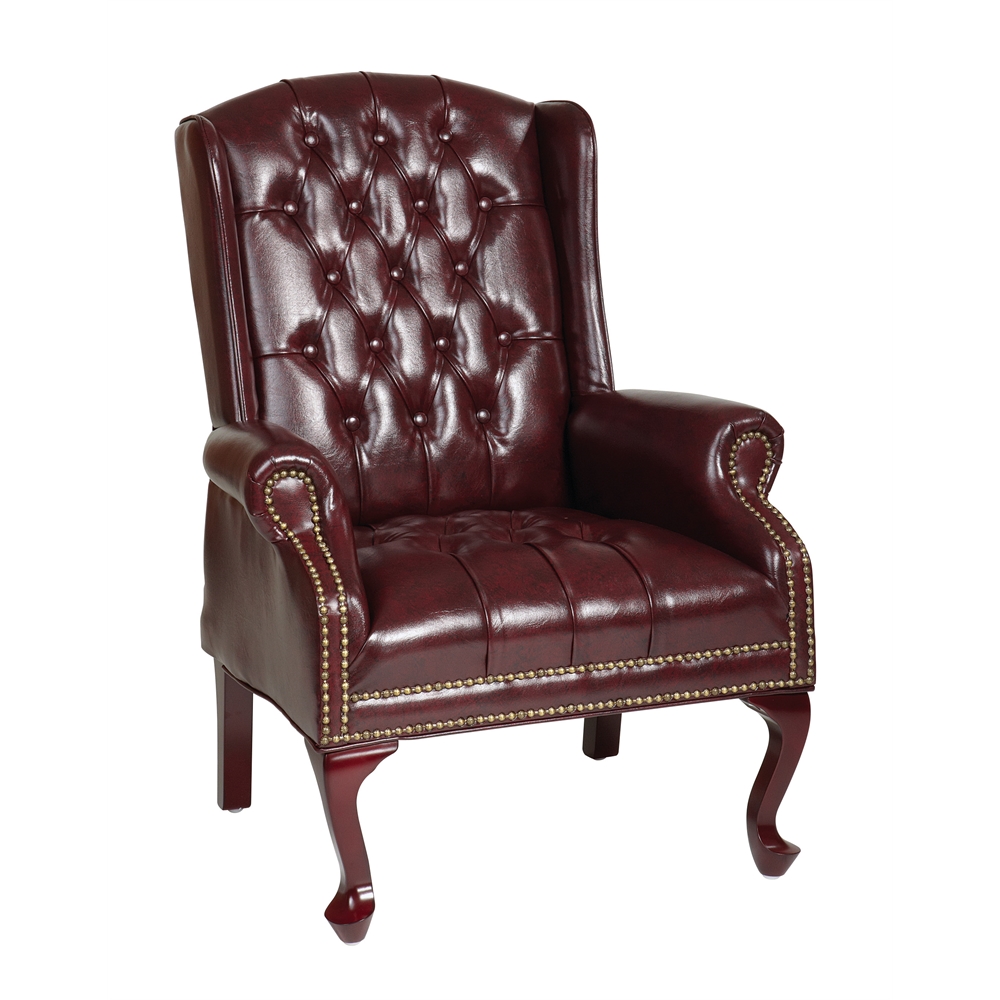 Traditional Queen Anne Style Chair. Picture 1