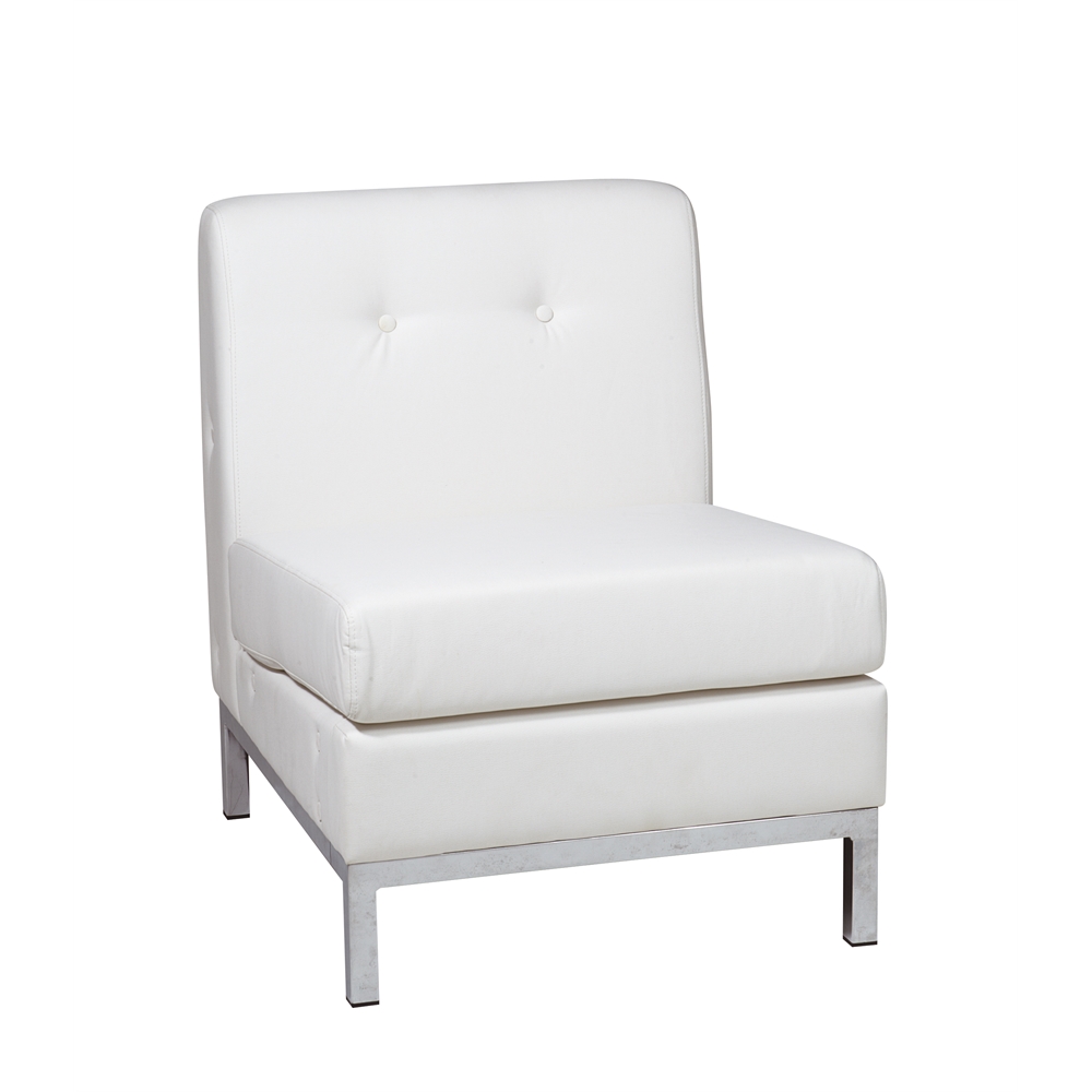 Wall Street Armless Chair. Picture 1